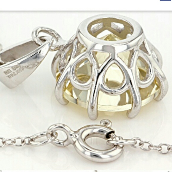 YELLOW LABRADORITE NECKLACE - Picture 5 of 8